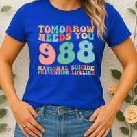 988 Suicide Prevention National Suicide Prevention Lifeline Women's T-Shirt thumb 2