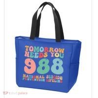 988 Suicide Prevention National Suicide Prevention Lifeline Tote Bag thumb 3