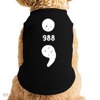 988 Suicide Prevention 988 Comma Doggie Tank thumb 0