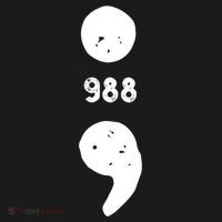 988 Suicide Prevention 988 Comma Hoodie thumb 2