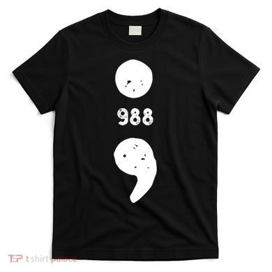 988 Suicide Prevention 988 Comma T-Shirt
