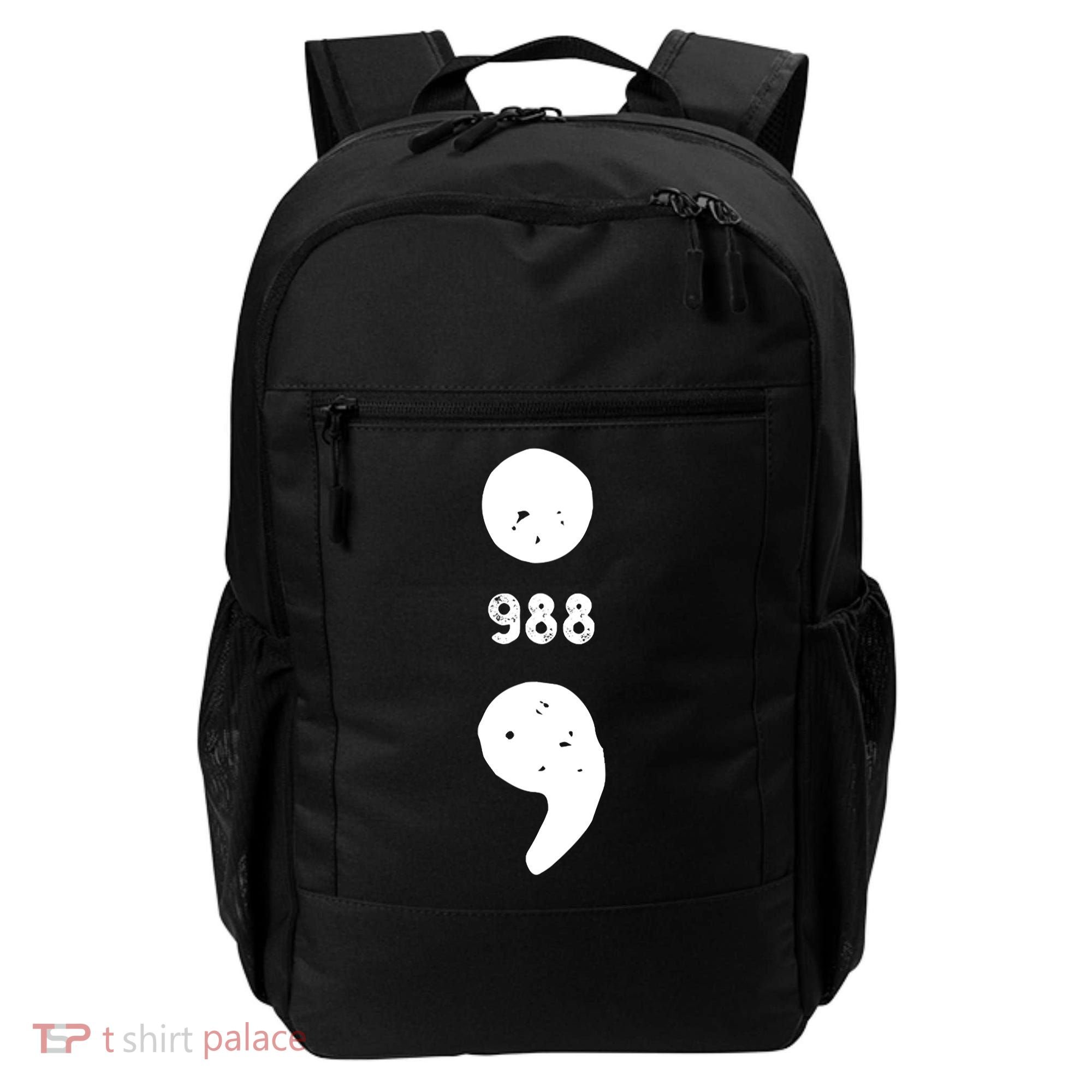 988 Suicide Prevention 988 Comma Backpack