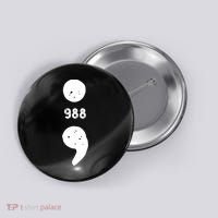 988 Suicide Prevention 988 Comma Button thumb 0