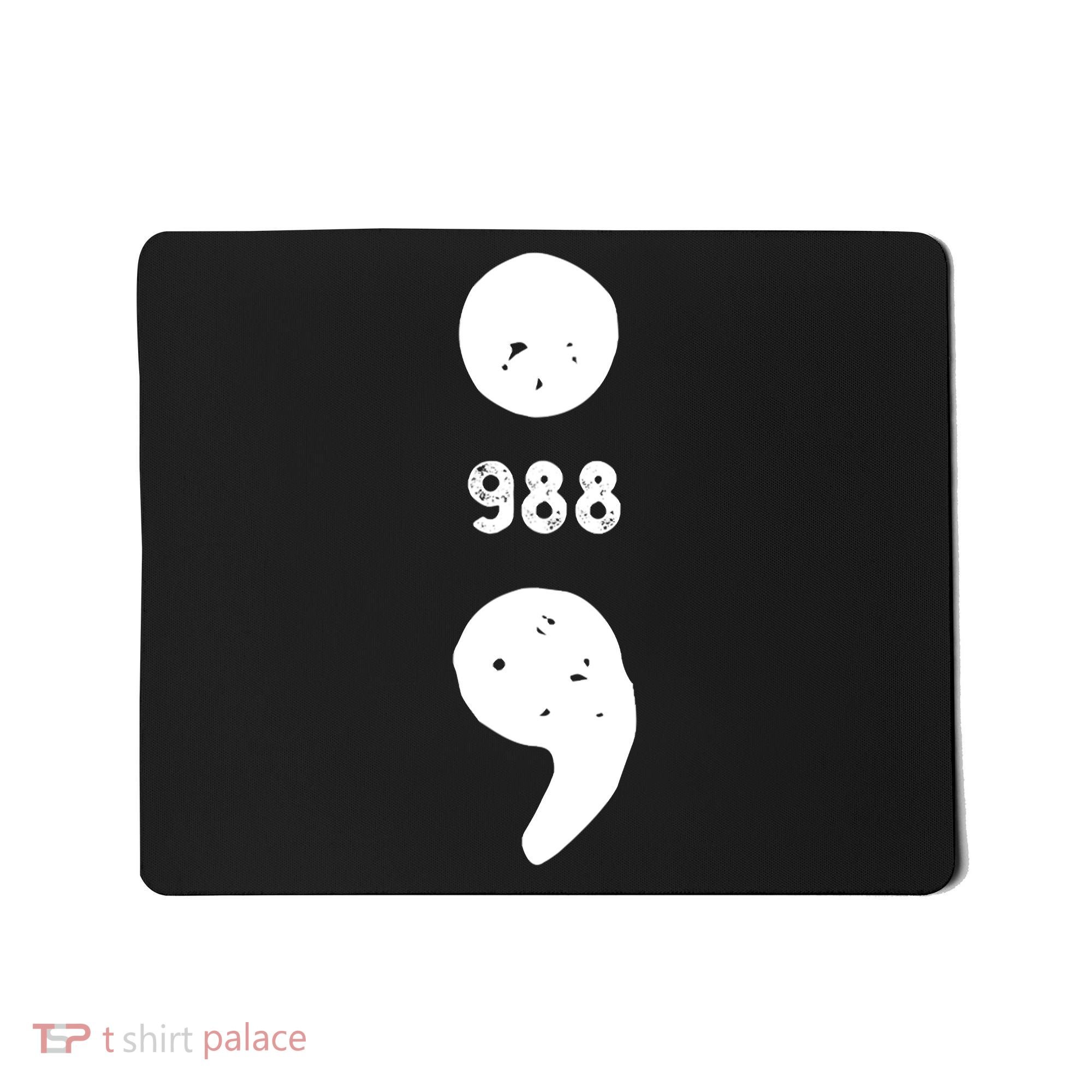 988 Suicide Prevention 988 Comma Mousepad