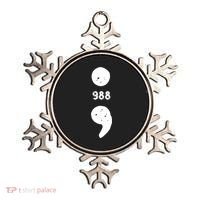 988 Suicide Prevention 988 Comma Ornament thumb 0