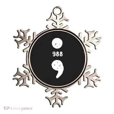 988 Suicide Prevention 988 Comma Ornament