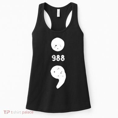 988 Suicide Prevention 988 Comma Women's Tank Top