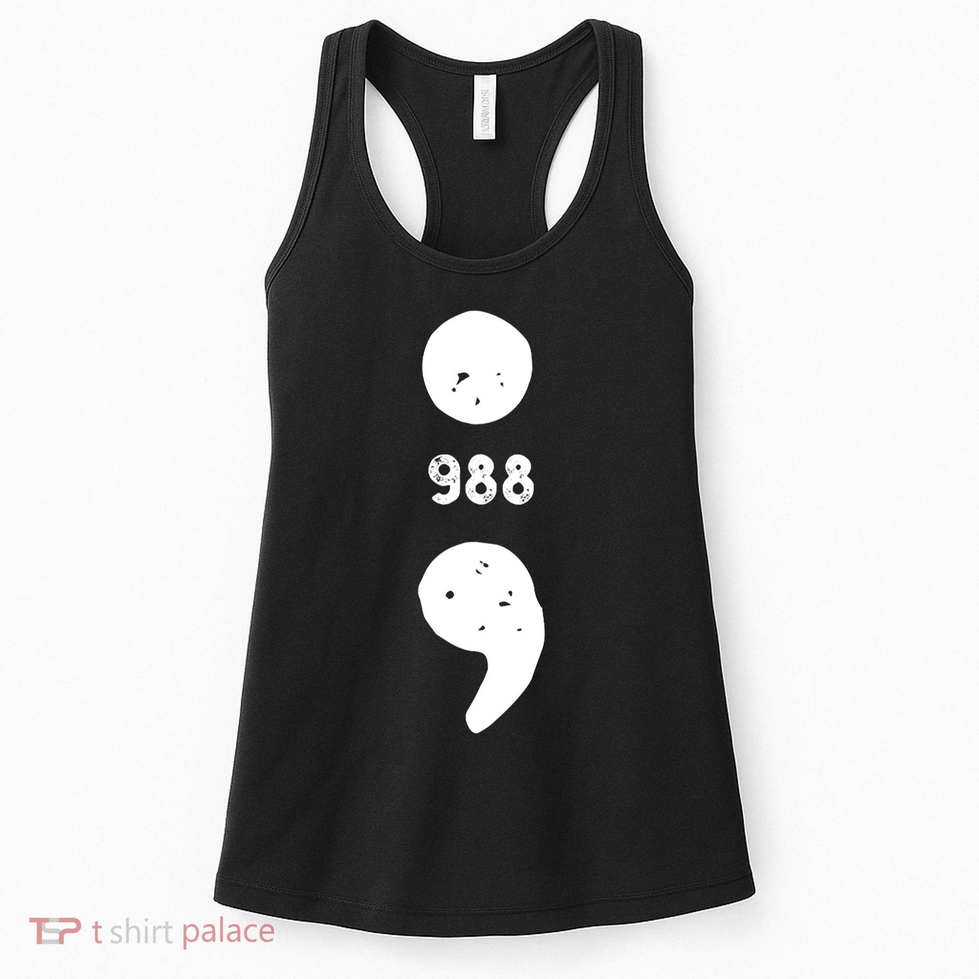 988 Suicide Prevention 988 Comma Women's Tank Top