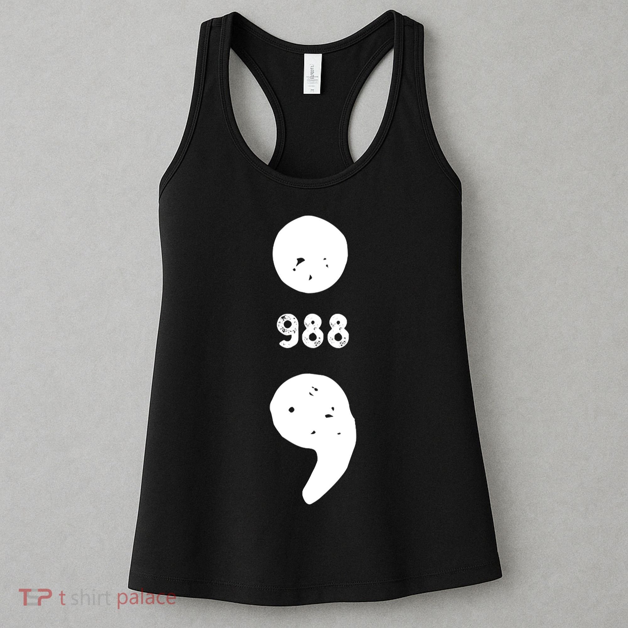988 Suicide Prevention 988 Comma Women's Tank Top