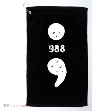 988 Suicide Prevention 988 Comma Golf Towel