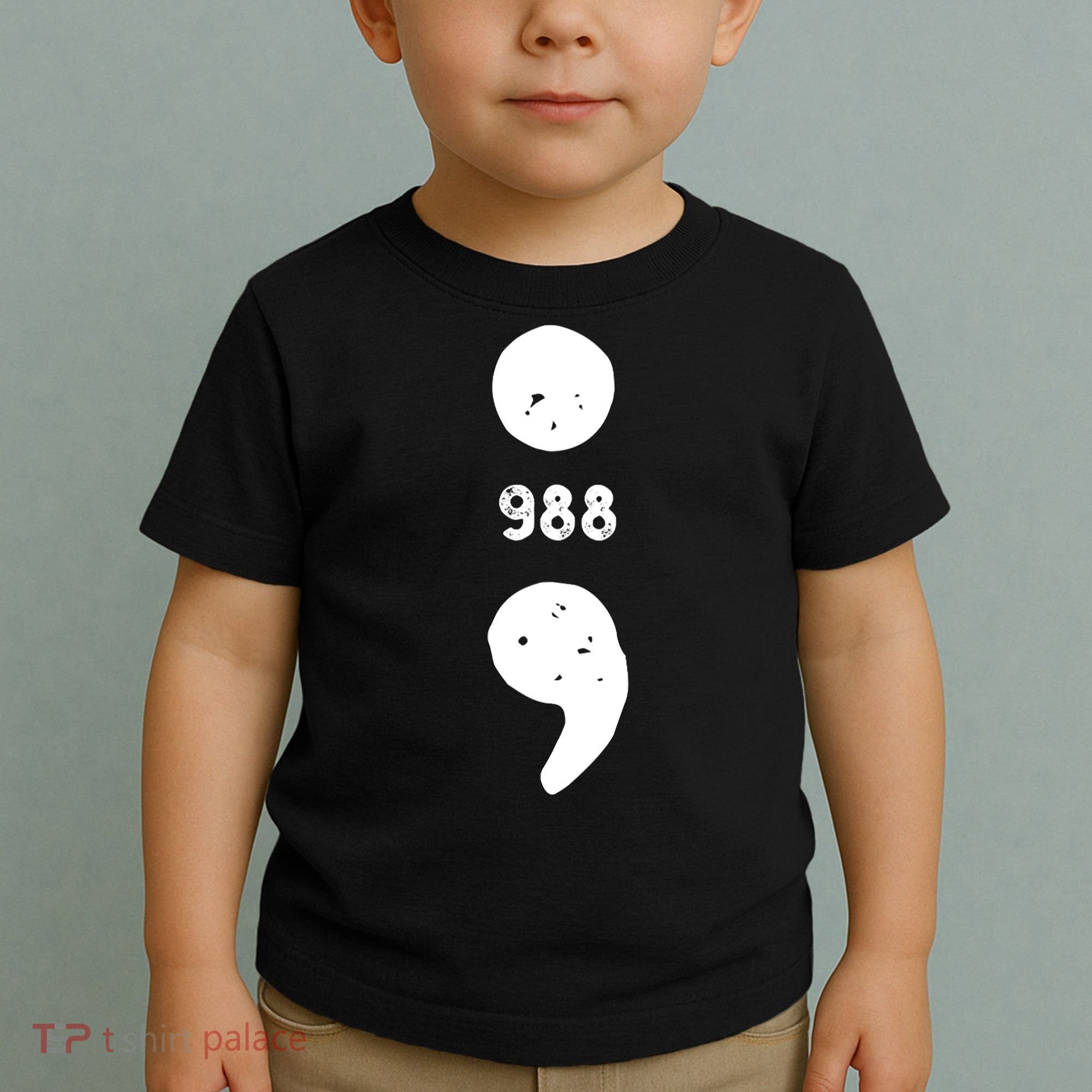 988 Suicide Prevention 988 Comma Toddler T-Shirt