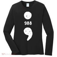 988 Suicide Prevention 988 Comma Women's Long Sleeve Shirt thumb 0