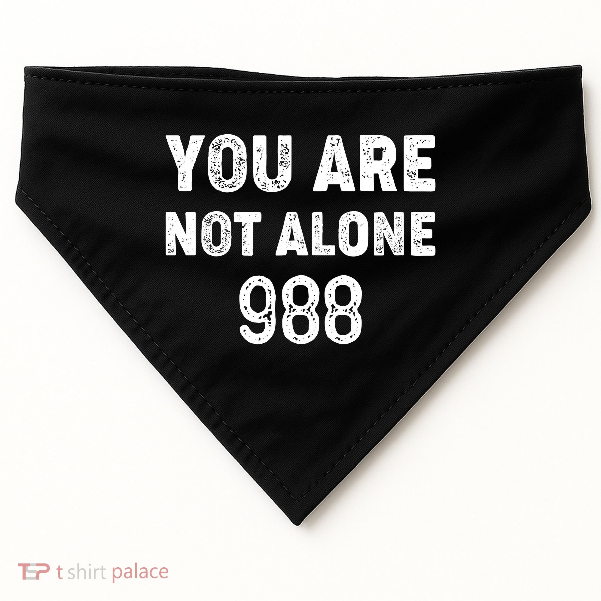 988 Suicide Prevention 988 USA-Made Doggie Bandana