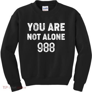 988 Suicide Prevention 988 Kids Sweatshirt