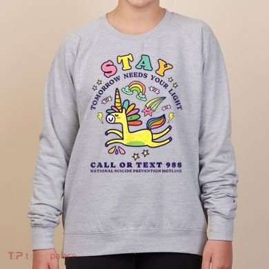 988 Suicide Prevention Tomorrow Needs You Retro Women's Sweatshirt