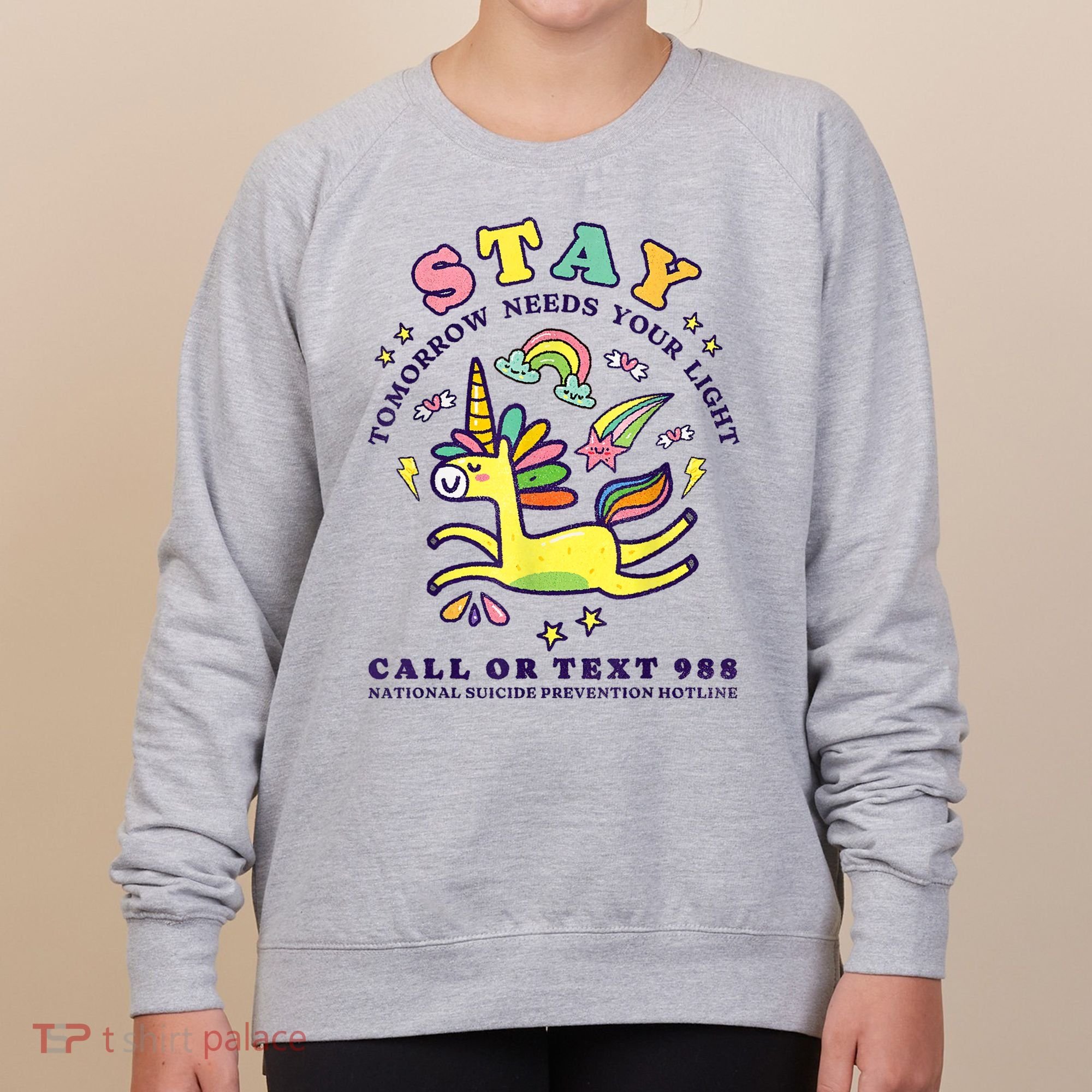 988 Suicide Prevention Tomorrow Needs You Retro Women's Sweatshirt