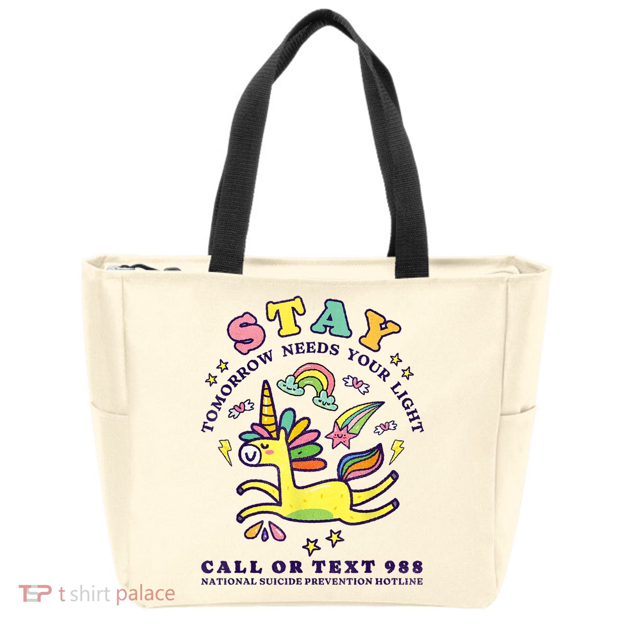 988 Suicide Prevention Tomorrow Needs You Retro Tote Bag
