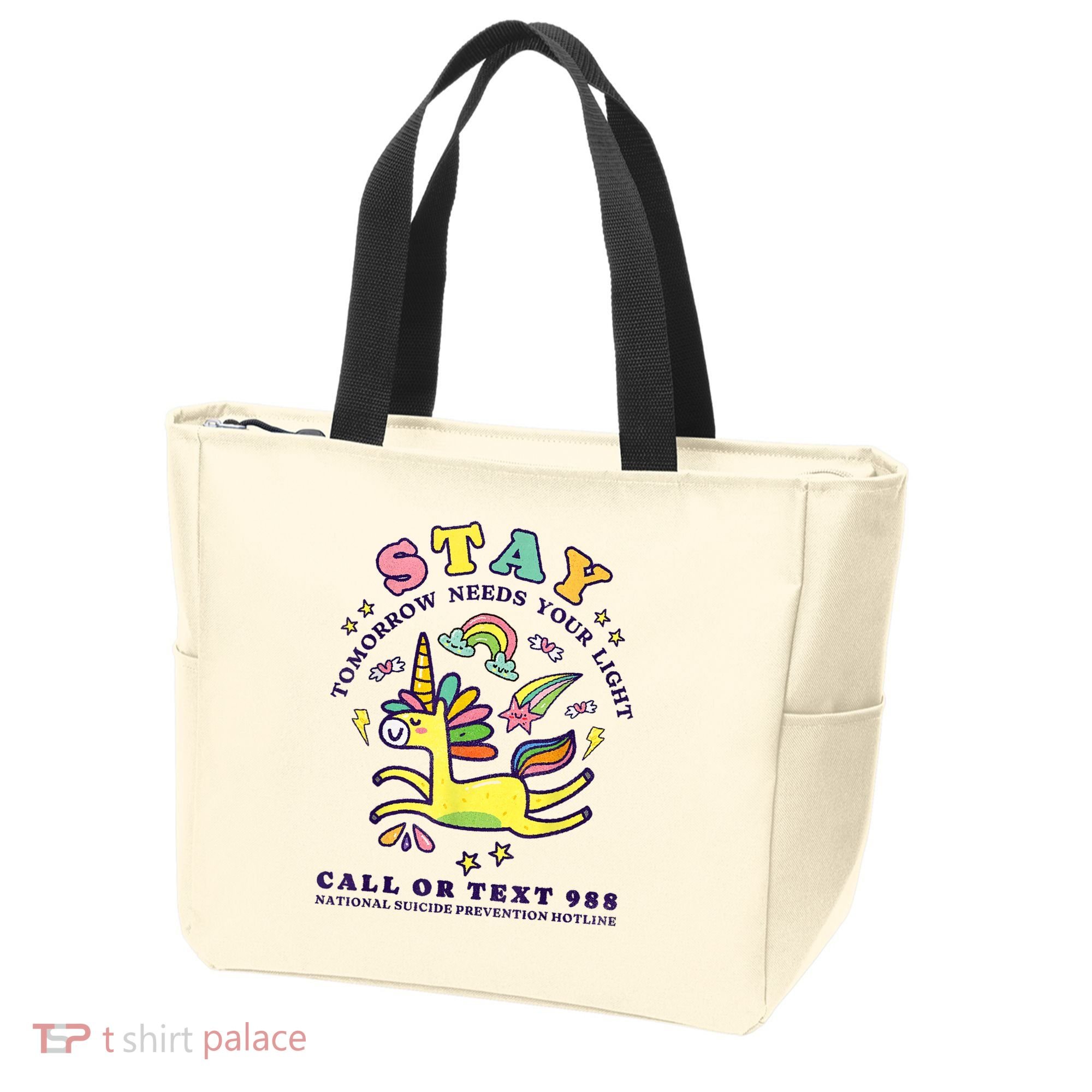 988 Suicide Prevention Tomorrow Needs You Retro Tote Bag