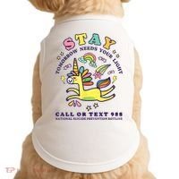 988 Suicide Prevention Tomorrow Needs You Retro Doggie Tank thumb 0