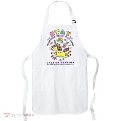 988 Suicide Prevention Tomorrow Needs You Retro Apron