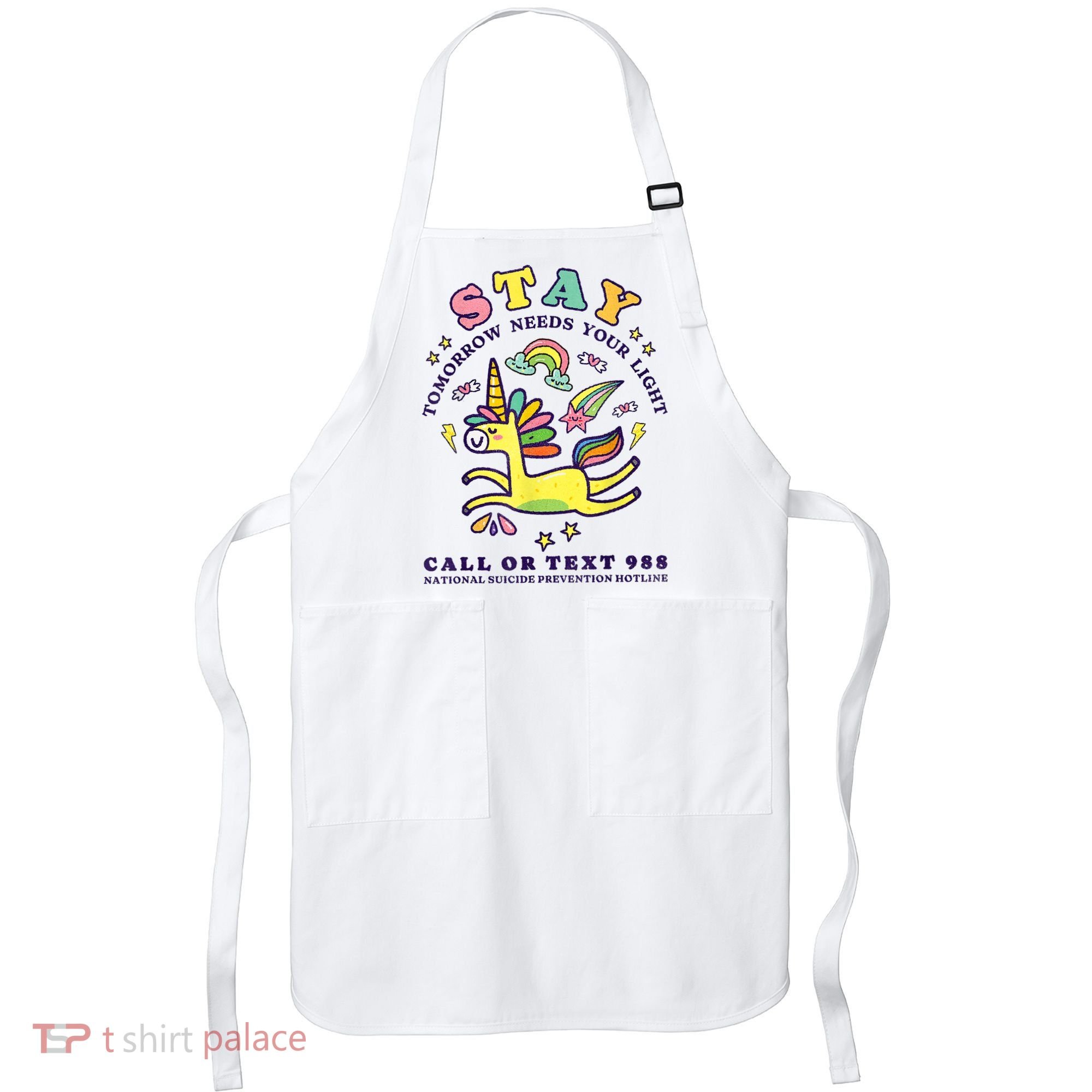 988 Suicide Prevention Tomorrow Needs You Retro Apron
