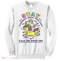 988 Suicide Prevention Tomorrow Needs You Retro Sweatshirt thumb 0