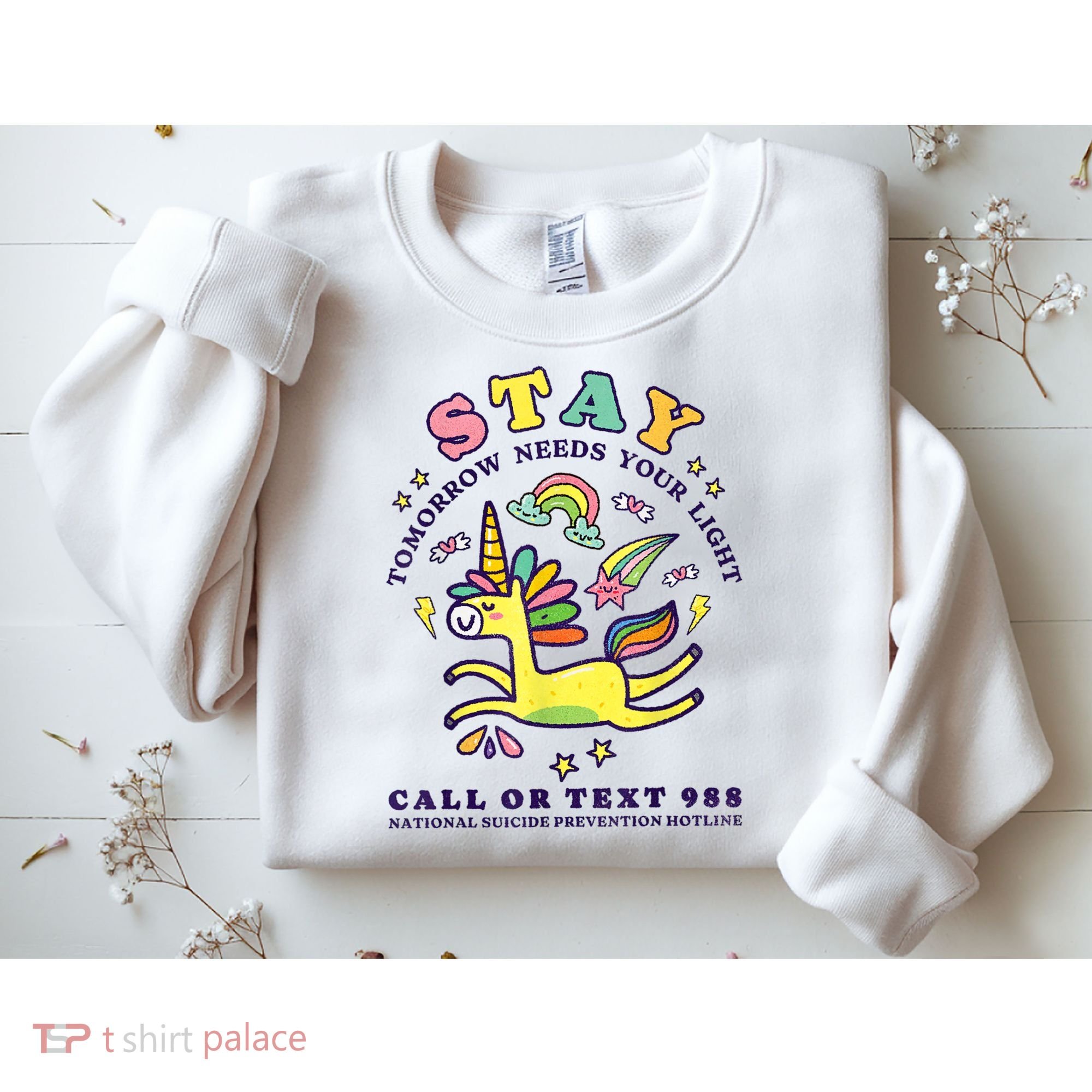 988 Suicide Prevention Tomorrow Needs You Retro Sweatshirt