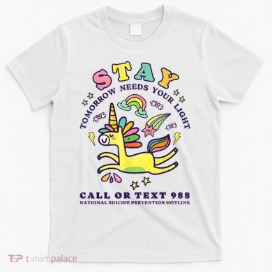 988 Suicide Prevention Tomorrow Needs You Retro T-Shirt