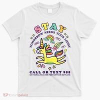 988 Suicide Prevention Tomorrow Needs You Retro T-Shirt thumb 0