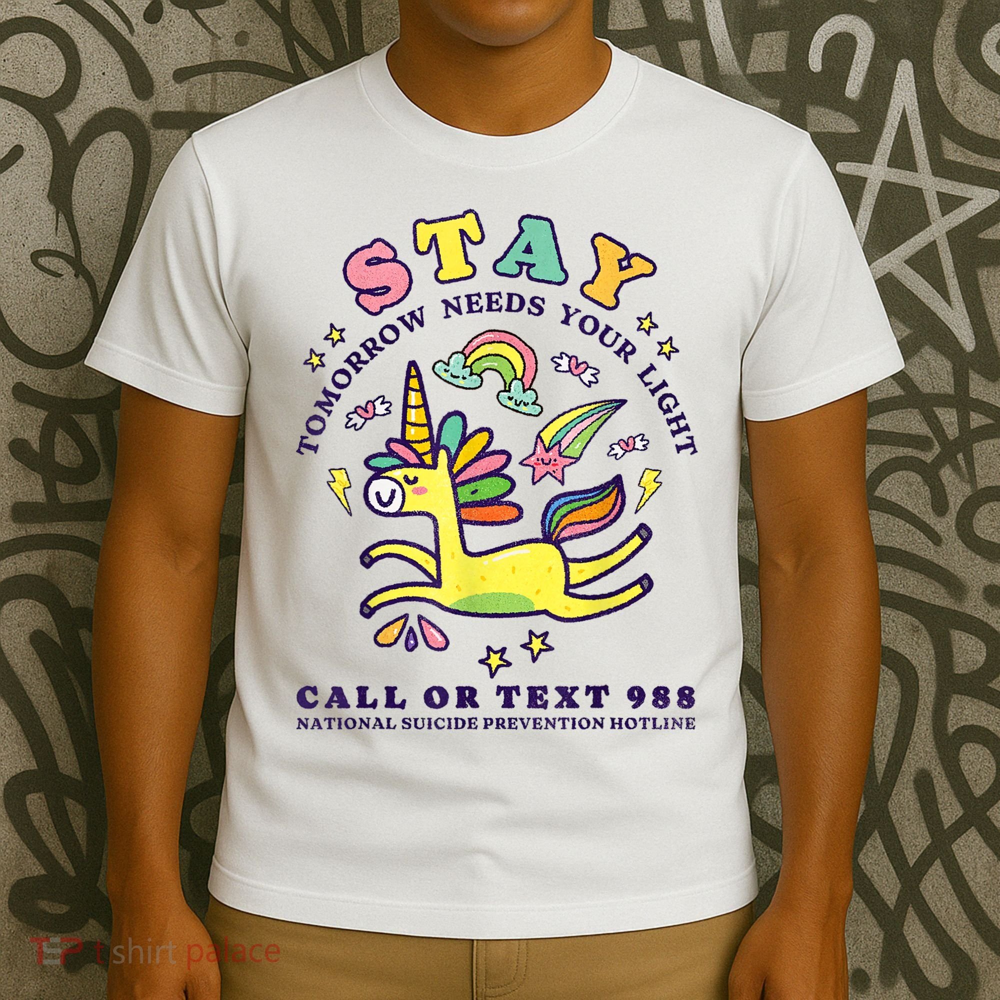 988 Suicide Prevention Tomorrow Needs You Retro T-Shirt