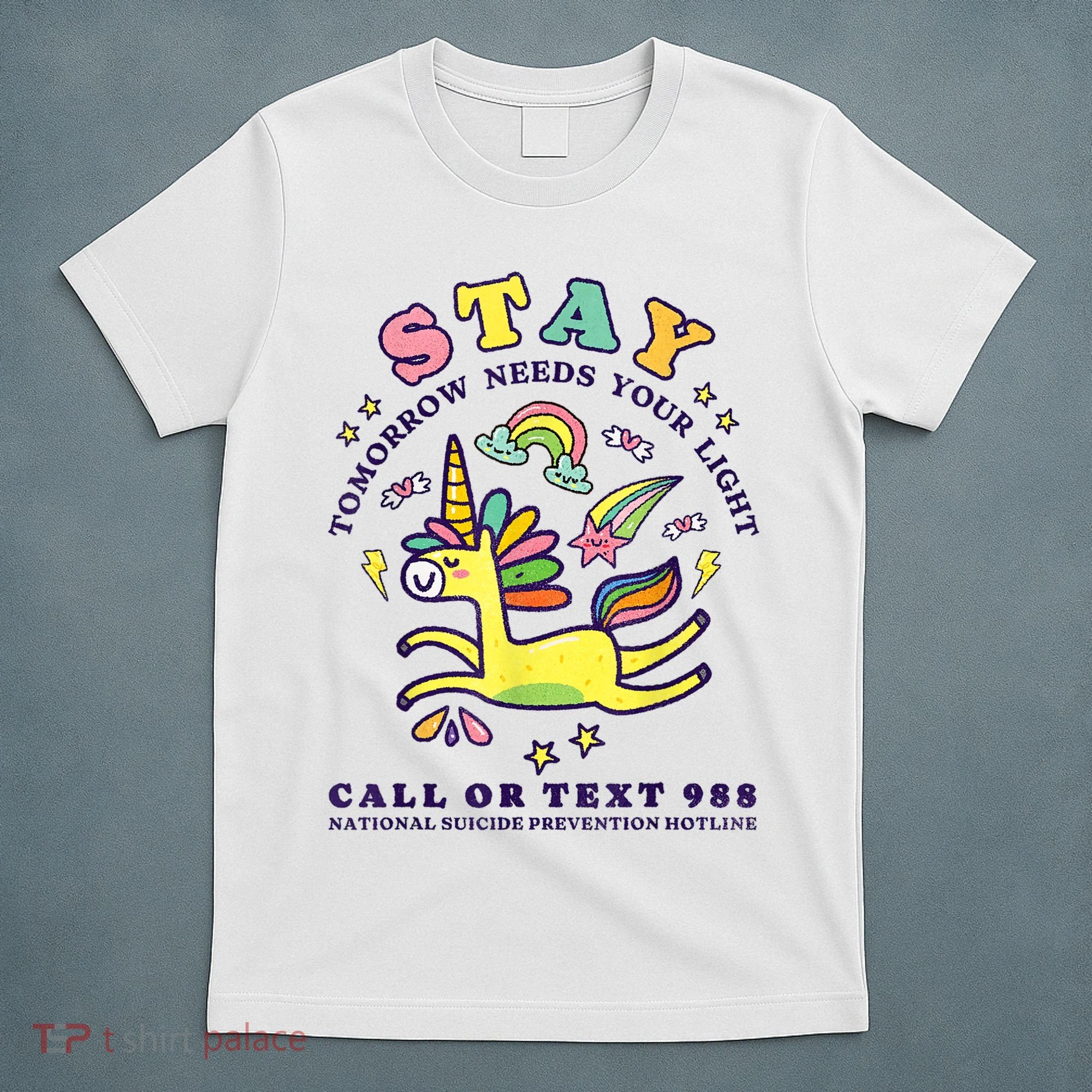 988 Suicide Prevention Tomorrow Needs You Retro T-Shirt
