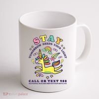 988 Suicide Prevention Tomorrow Needs You Retro Coffee Mug thumb 1