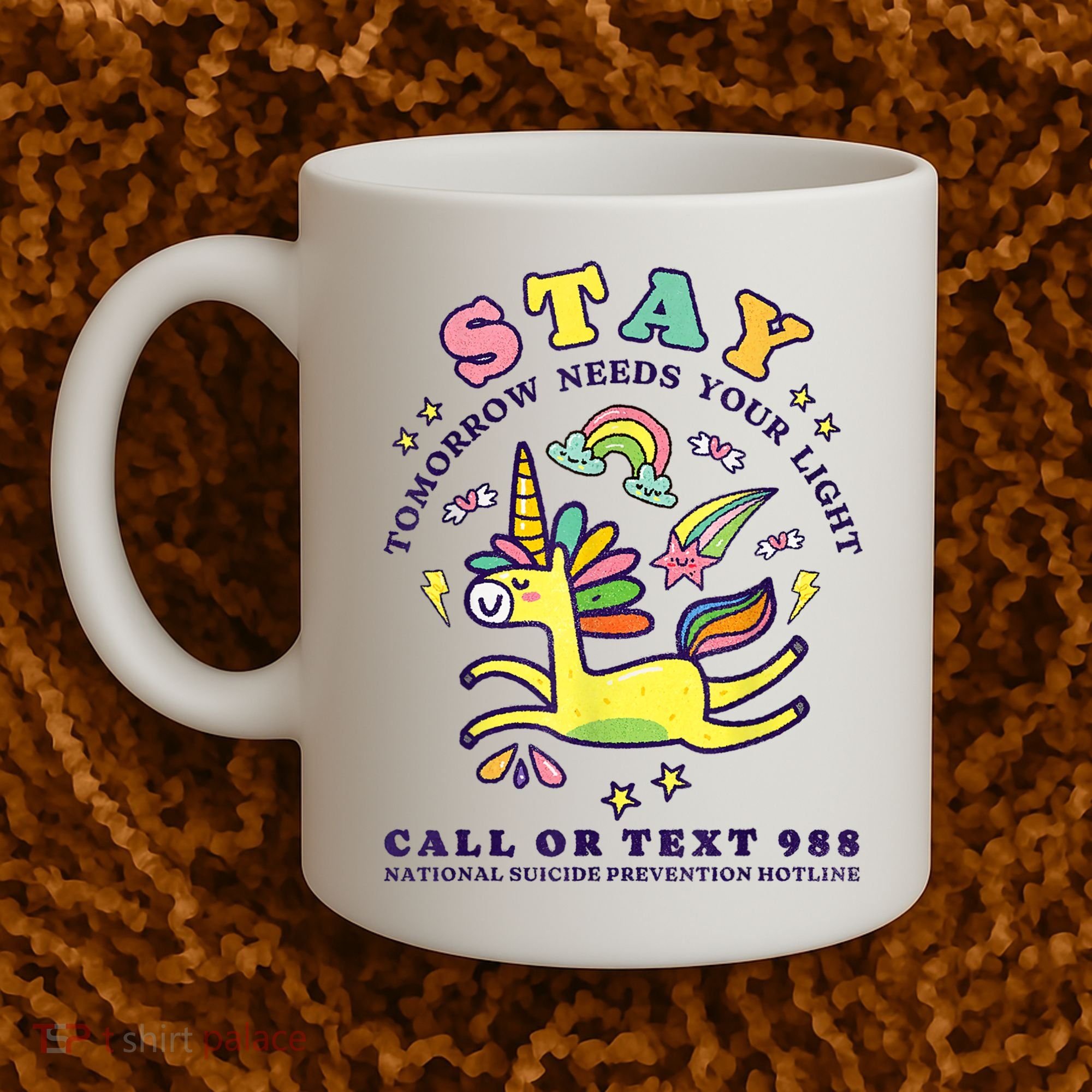 988 Suicide Prevention Tomorrow Needs You Retro Coffee Mug