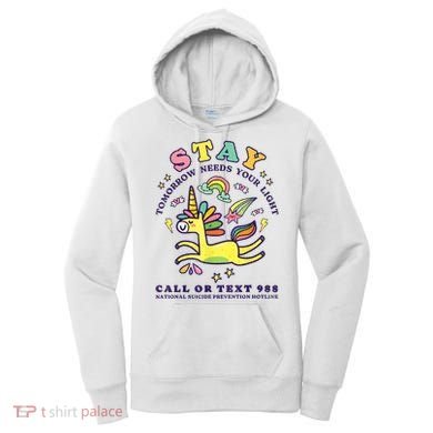 988 Suicide Prevention Tomorrow Needs You Retro Women's Hoodie