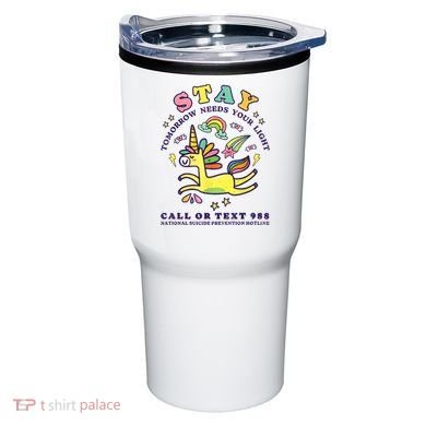 988 Suicide Prevention Tomorrow Needs You Retro Tumbler