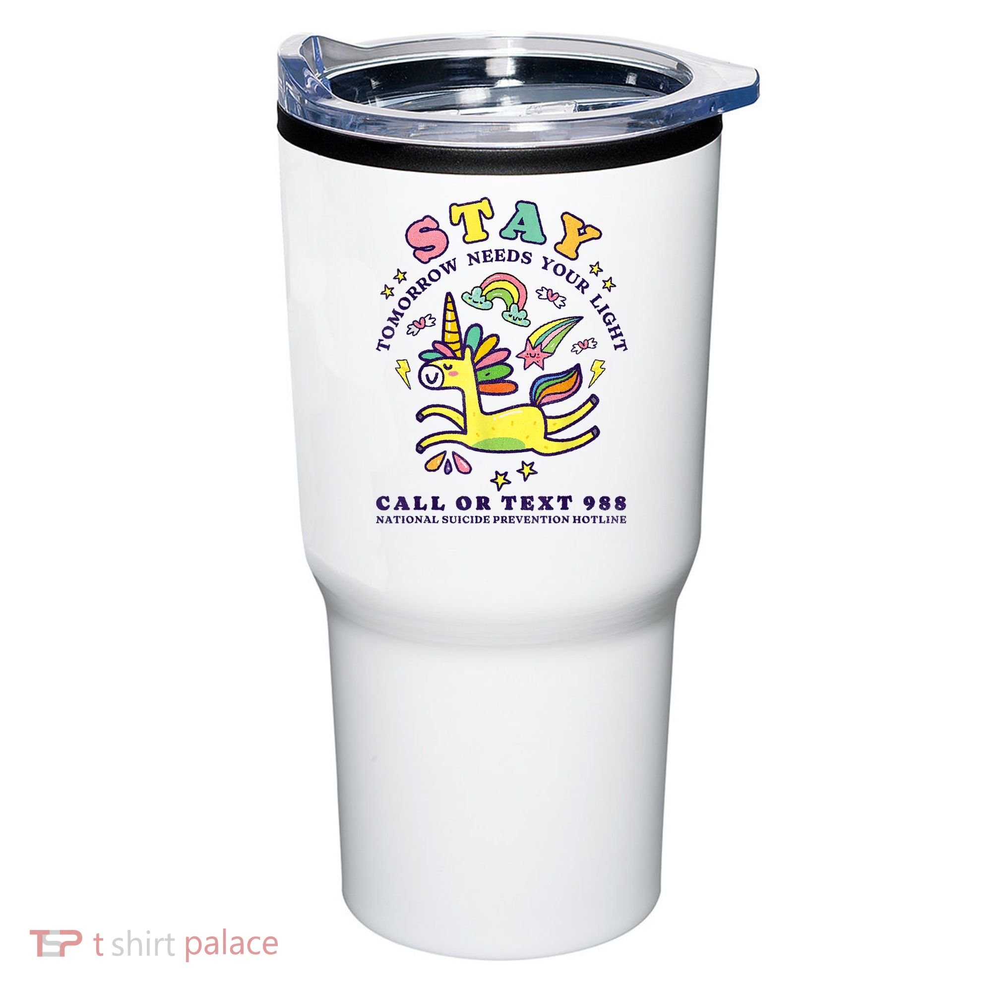 988 Suicide Prevention Tomorrow Needs You Retro Tumbler