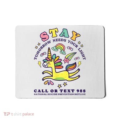 988 Suicide Prevention Tomorrow Needs You Retro Mousepad