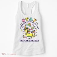 988 Suicide Prevention Tomorrow Needs You Retro Women's Tank Top thumb 0