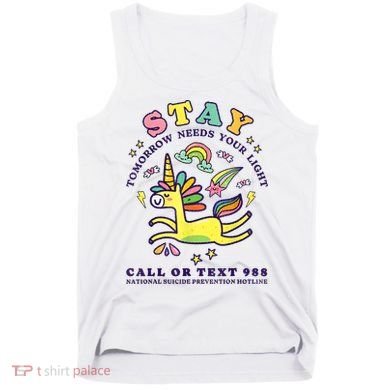 988 Suicide Prevention Tomorrow Needs You Retro Tank Top