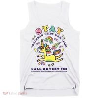 988 Suicide Prevention Tomorrow Needs You Retro Tank Top thumb 0
