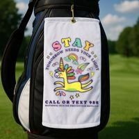 988 Suicide Prevention Tomorrow Needs You Retro Golf Towel thumb 2