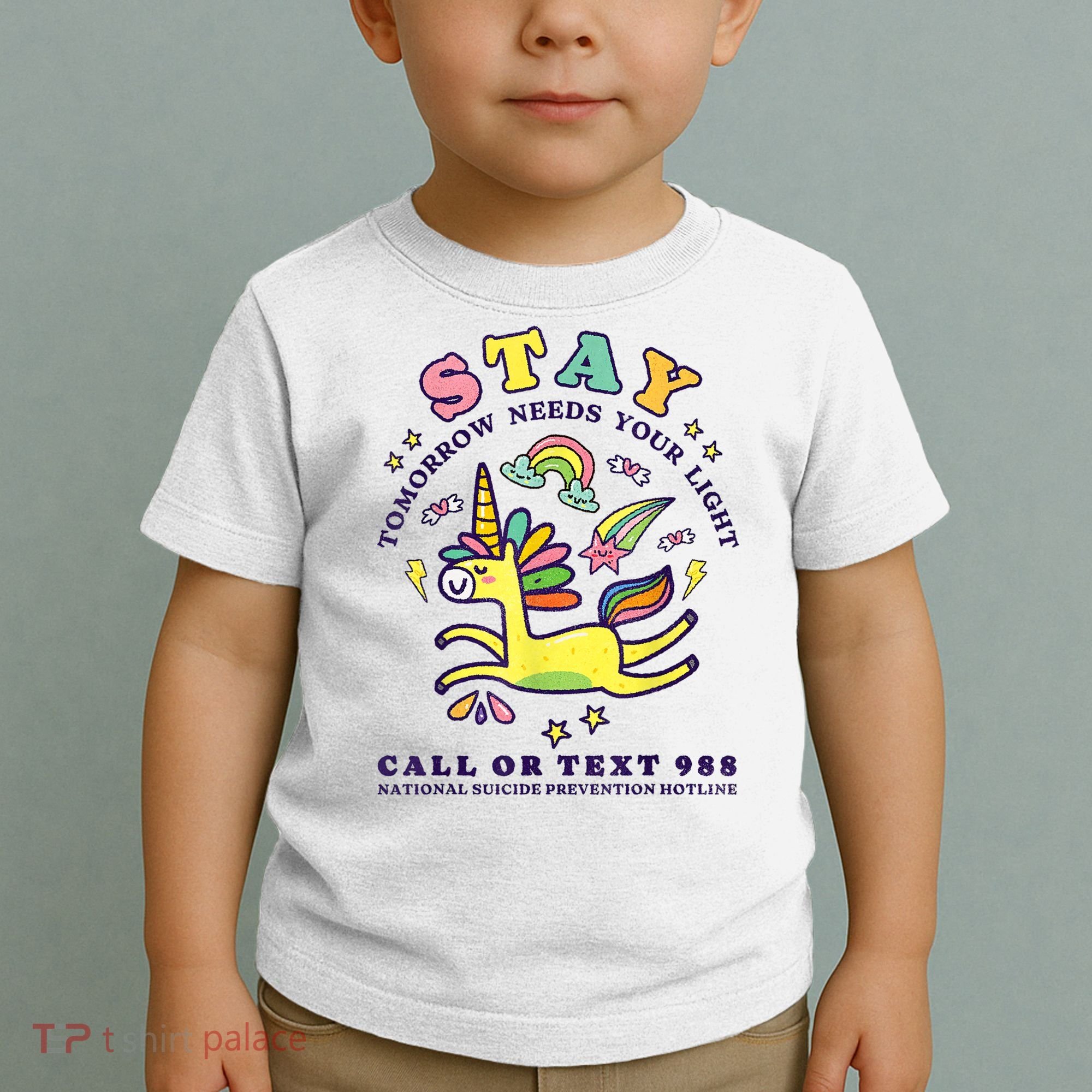 988 Suicide Prevention Tomorrow Needs You Retro Toddler T-Shirt