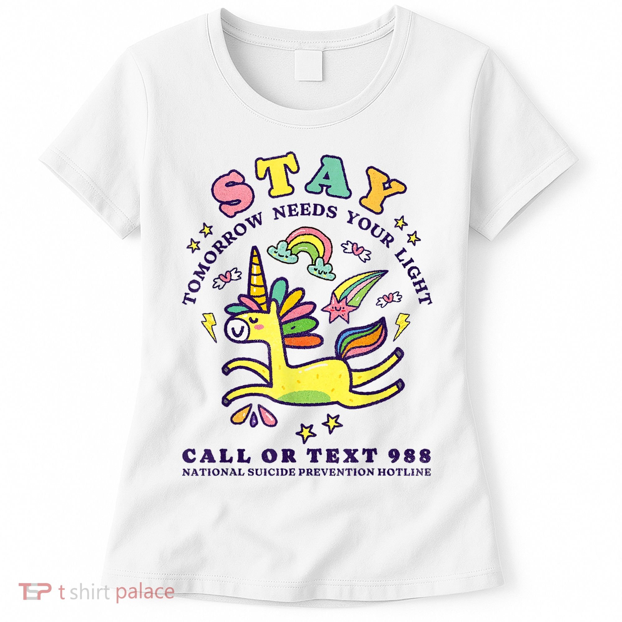 988 Suicide Prevention Tomorrow Needs You Retro Women's T-Shirt
