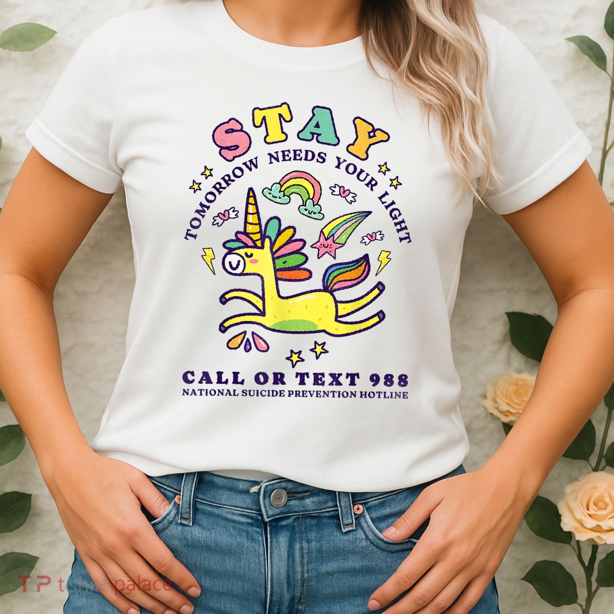 988 Suicide Prevention Tomorrow Needs You Retro Women's T-Shirt