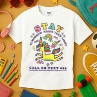 988 Suicide Prevention Tomorrow Needs You Retro Kids T-Shirt thumb 3