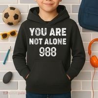 988 Suicide Prevention 988 Kids Hoodie thumb 2