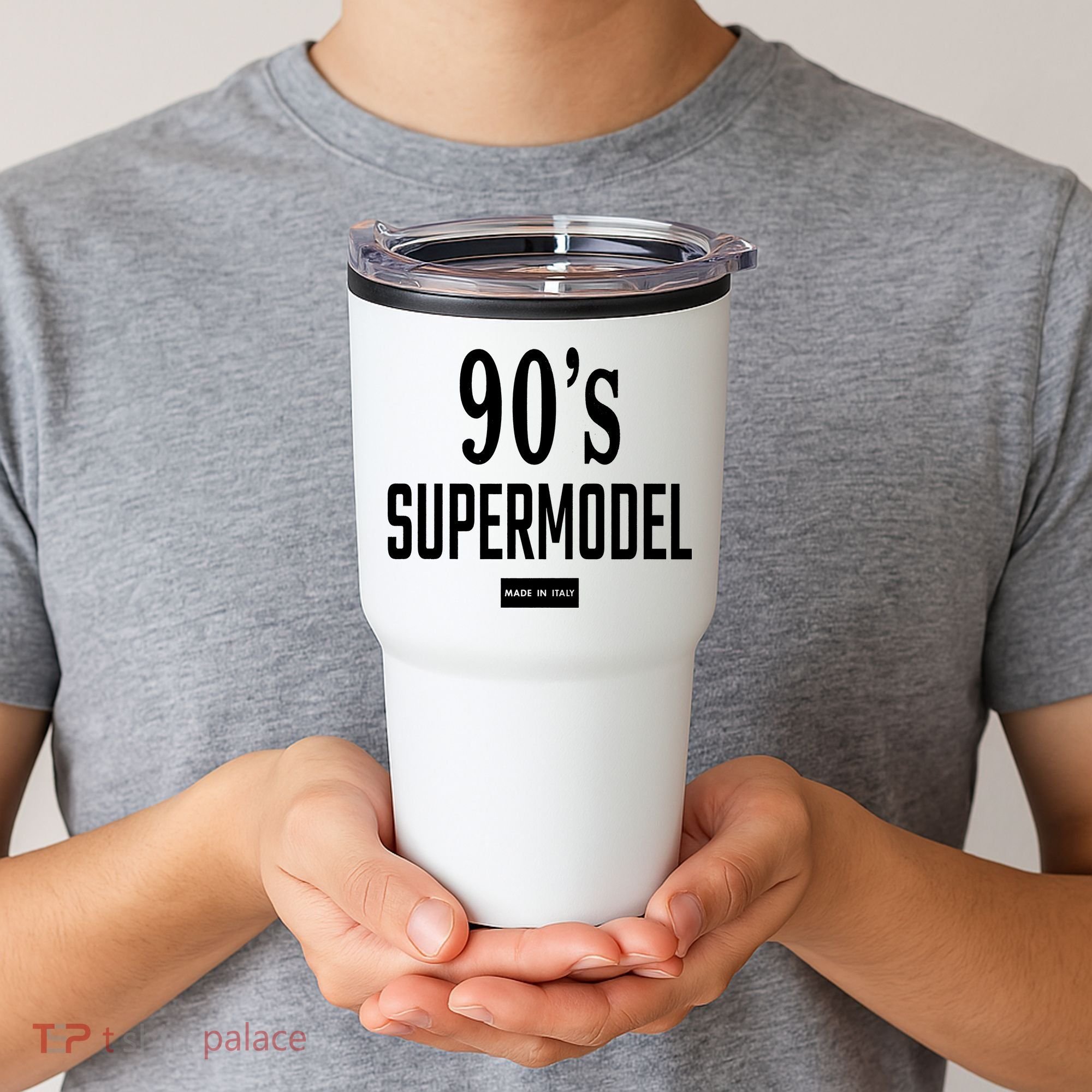 90S Supermodel Super Model Made In Italy Tumbler