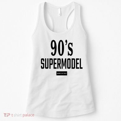 90S Supermodel Super Model Made In Italy Women's Tank Top