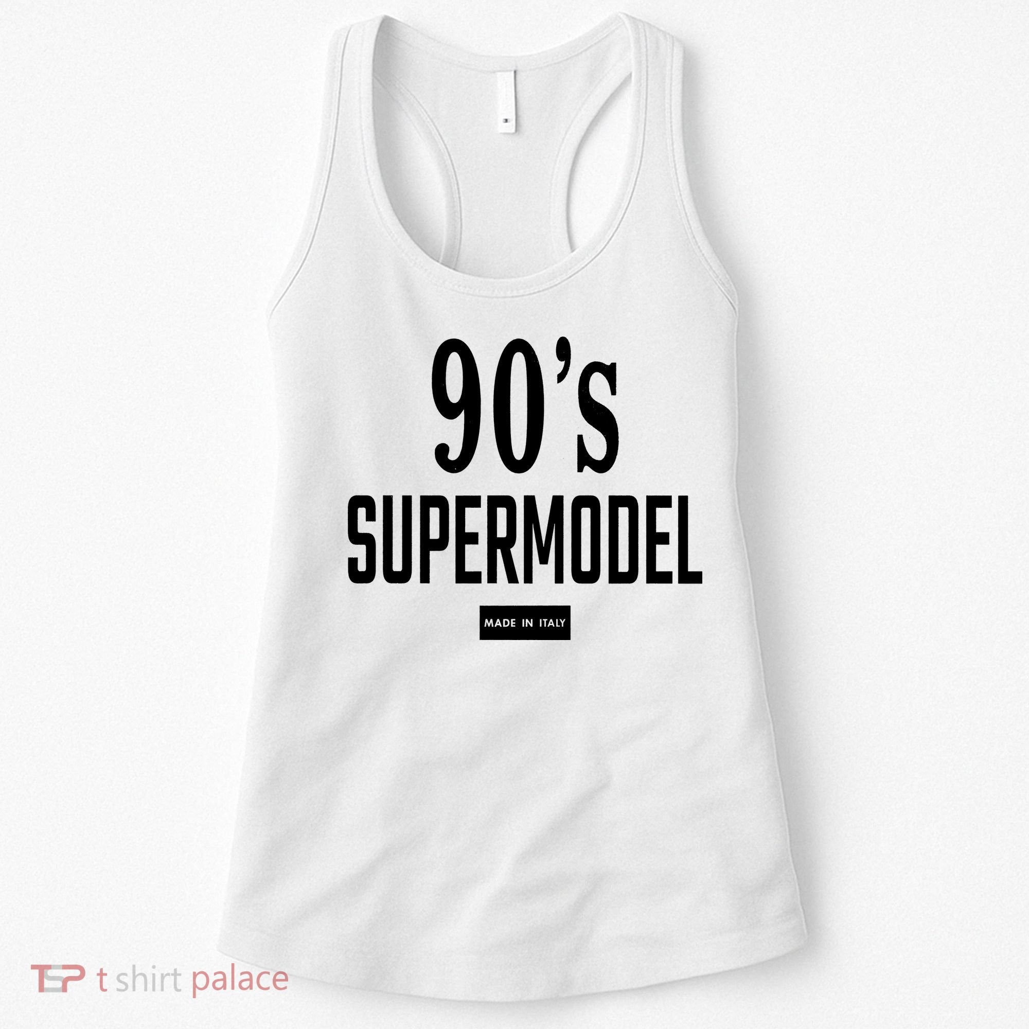 90S Supermodel Super Model Made In Italy Women's Tank Top