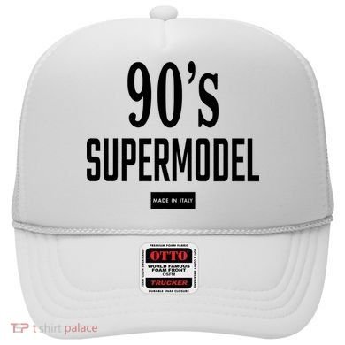 90S Supermodel Super Model Made In Italy Hat